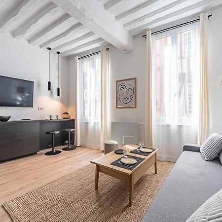 Le Vicomte De Rouen - Logement Centre - 149アパートメント エクステリア 写真